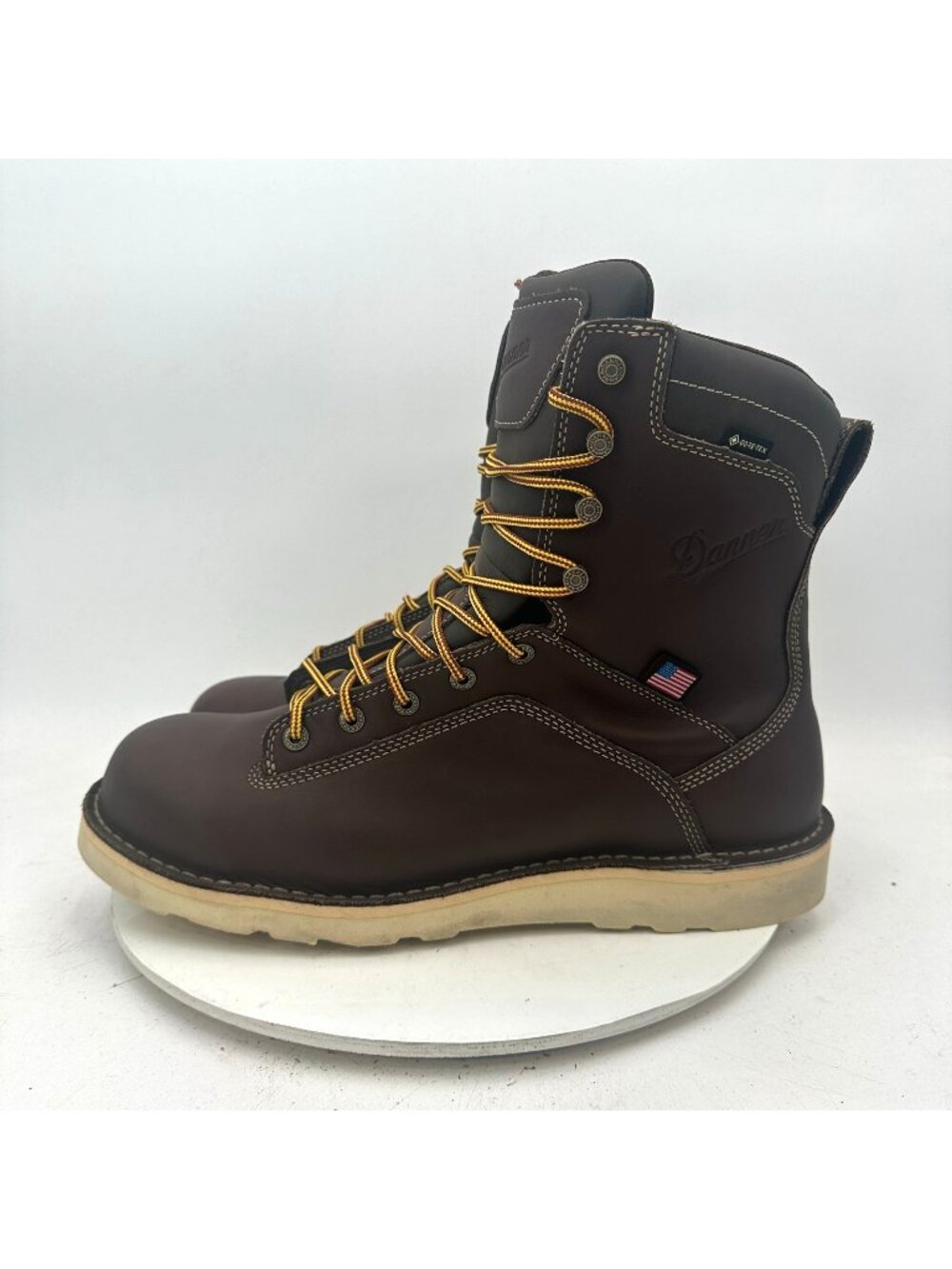 Danner Quarry USA 8" Men Size 13D 17329 Brown at Wedges Leather Work Boot